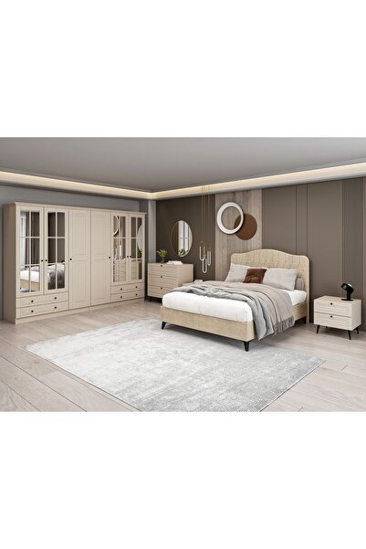 Minar İlkbahar Yatak Odası Takımı - Kumtaşı
