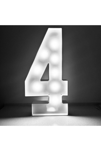 Choice 73 سم PDZ0372-4 قطعة واحدة إطار لوحة مضيئة رقمية 73 سم/28.7 بوصة أضواء...