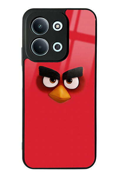 Spoyi Xiaomi Redmi 15C 4g Compatible Red Angry Birds Design Glossy Phone Case