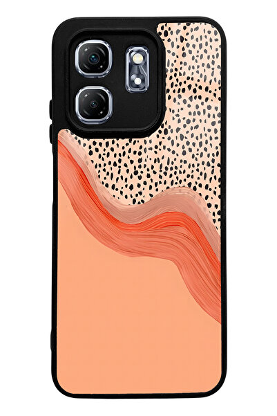 Spoyi Infinix Hot 50I Compatible Nude Spotted Design Glossy Phone Case