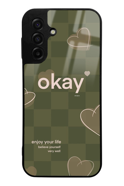 Spoyi Samsung A17 Enjoy Your Life Designed Glossy Phone Case