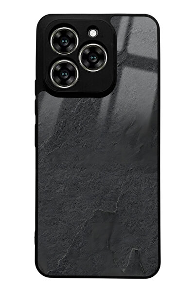 Spoyi حافظة هاتف ريدر S919 بتصميم رخامي أسود لامع