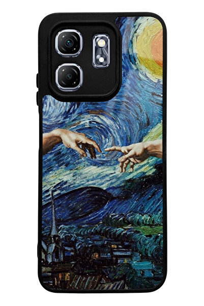 Spoyi Infinix Hot 50I Compatible Hand-In-Hand Designed Glossy Phone Case