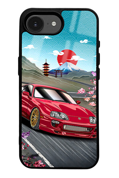 Spoyi Compatible iPhone 16E Supra Design Glossy Phone Case