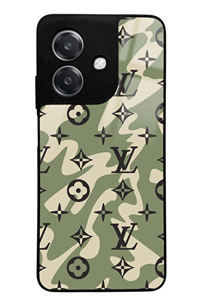 Spoyi Oppo A3 Green Dalga Tasarımlı Glossy Telefon Kılıfı uyumlu