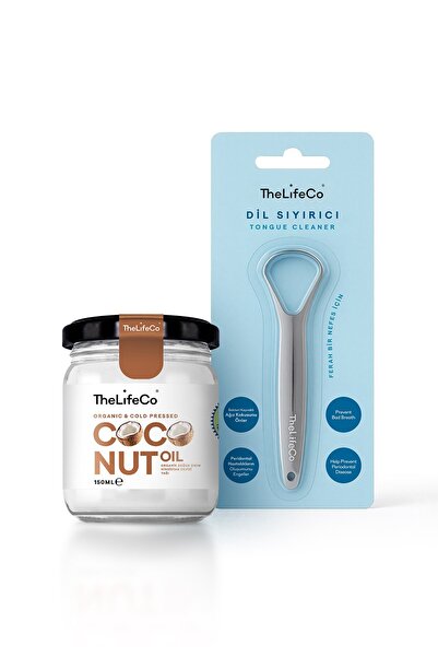 The LifeCo Paslanmaz Çelik Dil Temizleyici - Dil Sıyırıcı & Organik Hindistan...