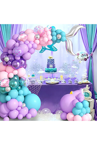 Choice مجموعة حورية البحر CY522Mermaid زينة عيد ميلاد حورية البحر مجموعة بالو...