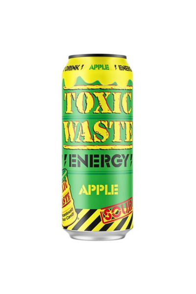 Toxic Waste Băutură energizantă cu mere acre GER 500ml