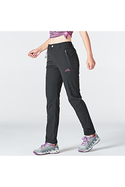 Choice بنطلون نسائي أسود XL من LNGXO للمشي لمسافات طويلة صيفي سريع الجفاف للت...