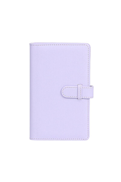 Choice ألبوم صور محمول أرجواني اللون، 108 ورقة، مقاس 3 بوصات، لكاميرا فوجي في...