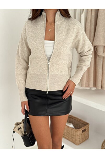 CLB COLLECTION انغلق محبوك سترة