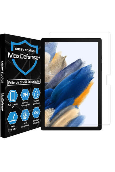 Casey Studios Folie Samsung Galaxy Tab A8 2021 10.5", Full Cover, HD, Anti Zgarieturi, Anti Socuri, Transparenta