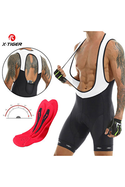 Choice شورت ركوب الدراجات الأبيض من إكس تايجر من يوروب-إم مع جيب، حماية من ال...