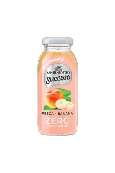 San Benedetto Succoso Zero Peach/Banana 200ml