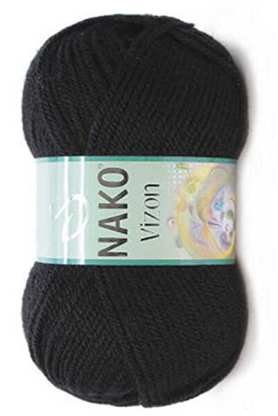 NAKO MINK BLACK 5 PIECES COLOR: 217