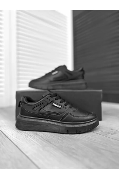 Casual Women's sneakers made of ecological leather, casual, 712, Black