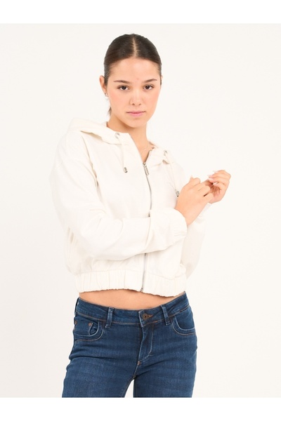 Timeout Women's sweatshirt with zipper and hood