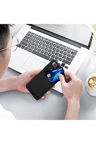 m.tk moveteck Samsung Galaxy A07 Case Soft Colored Velvet Silicone with Camera and Corner Protection, Card Holder and Wallet