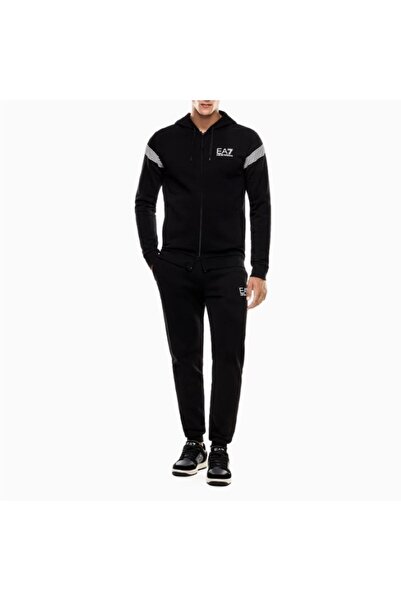EA7 Trening TRAIN 7 LINES M T-SUIT HOODIE FZ CH BR Barbati