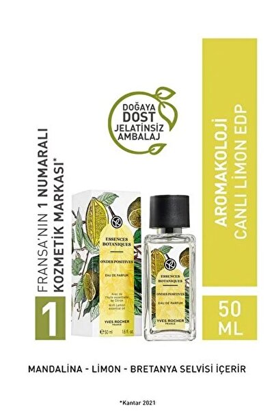 Yves Rocher Canlı Limon EDP-Aromakoloji 50 ml