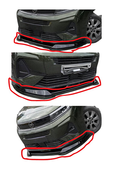 TÜRKSET COMBO - RİFTER - DOBLO 5 - BERLİNGO - PROACE TRK ÖN LİP (( BOYALI - R...