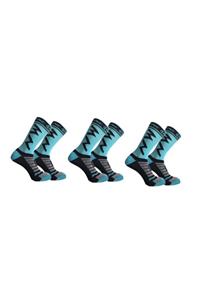 Choice Blue 3 Pairs Of High-Quality Breathable Sports Socks Suitable For Runn...