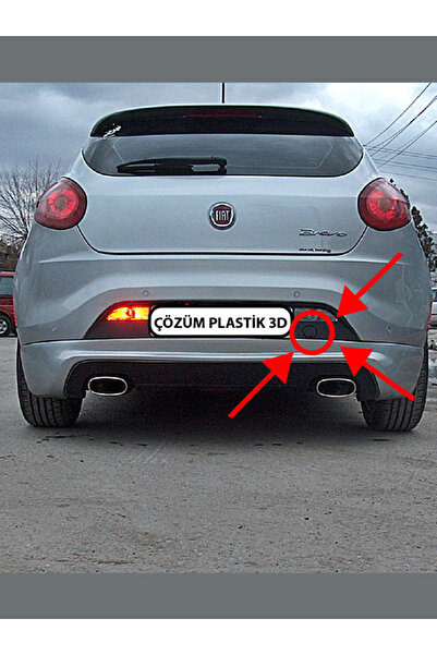 çözüm plastik Fiat Bravo arka çeki demiri kapağı 735441643
