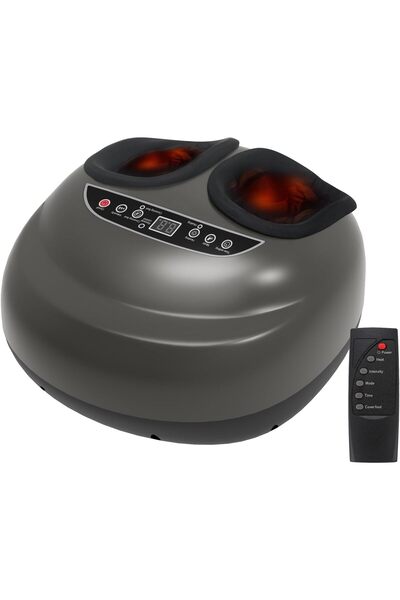 YESMAX جهاز تدليك القدمين مع وظيفة التسخين، أوضاع تدليك متعددة، للاستخدام الم...