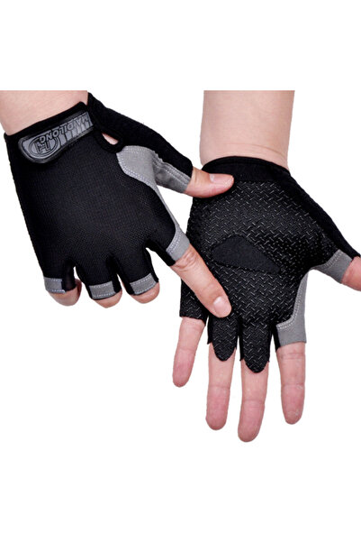 Choice L Type A--Black HOT Cycling Anti-slip Anti-sweat Men Women Half Finger...
