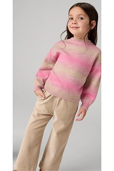 MAYORAL Βελούδινο παντελόνι για κορίτσια με φαρδύ πόδι 4544