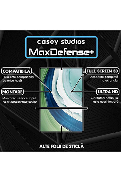 Casey Studios Folie Huawei MatePad Pro 13.2, Full Cover, Ultra HD, Anti Zgarieturi, Anti Socuri, Transparenta
