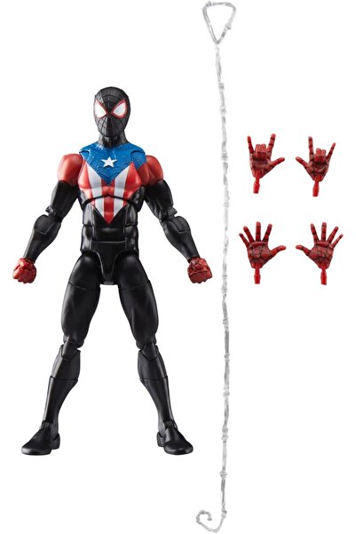 Marvel Legends Gamerverse Miles Morales Boricua Suit (Spider-Man 2 Video Game) Aksiyon Figürü