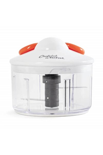 TEFAL Chefclub Mini Manual Food Chopper, 500 ml, White/Red
