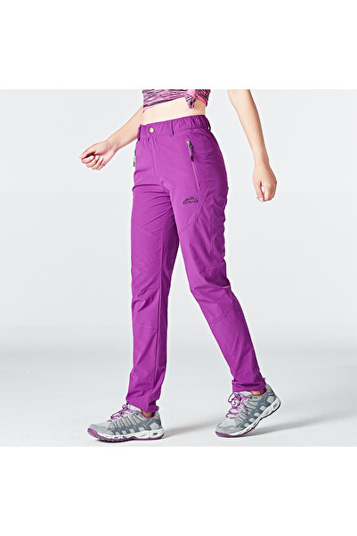 Choice L Women Purple LNGXO Women Hiking Pants Summer Quick Dry Outdoor Campi...