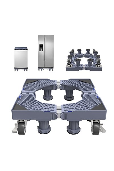 YESMAX حامل قاعدة الغسالة، قاعدة متنقلة عالمية للمجفف والثلاجة والأثاث والأجهزة