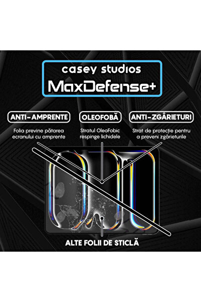 Casey Studios iPad Pro 13 2024 Case, Full Cover, Ultra HD, Anti Scratch, Anti Shock, Transparent