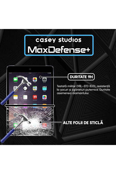 Casey Studios iPad Mini 3/2/1 7.9" Full Cover Ultra HD Screen Protector Anti-Scratch Shockproof Transparent