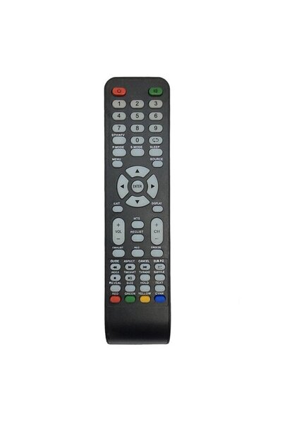 Vortex TV remote control compatible with LED-V24E12D, LEDV-24E12D, LEDV24E12D, LEDV-24E16D, LEDV24E16D