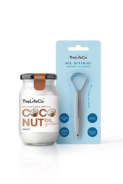The LifeCo Paslanmaz Çelik Dil Temizleyici - Dil Sıyırıcı & Organik Hindistan...