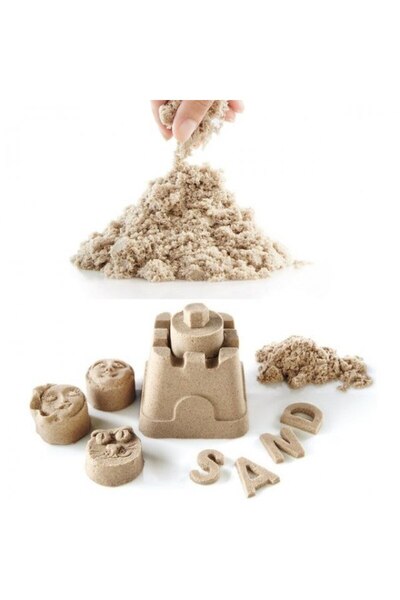 zola Kinetic sand, 1 kg, easy to mould, beige