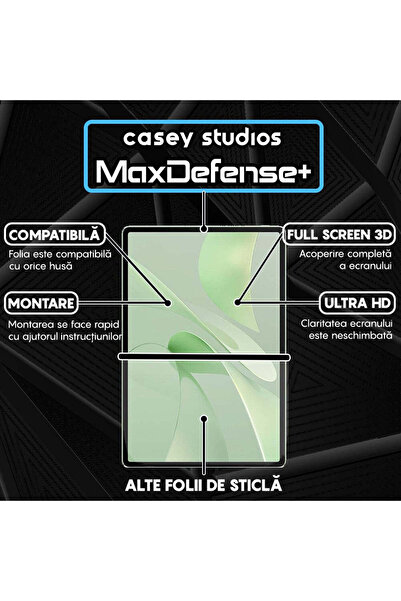 Casey Studios Folie Huawei MatePad 12 X, Full Cover, Ultra HD, Anti Zgarieturi, Anti Socuri, Transparenta