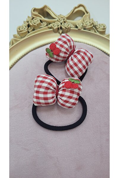 GÜLPEŞE 2 Puffy Cherries 🍒 Detailed Pötikare Pillow Buckle