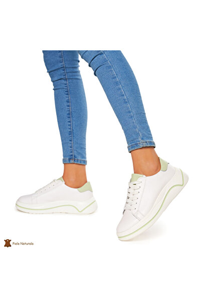 ANGEL BLUE Women's Casual Shoes Made of Leather Multicolor CRL0059 Multicolor