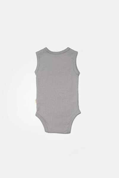 BabyCosy Baby Boy Snap Fastener 2-Piece Undershirt Badi 3-24 Months Blue