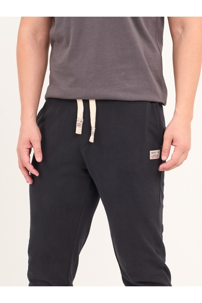 Timeout Men's long sports pants in uniform color with logo details
