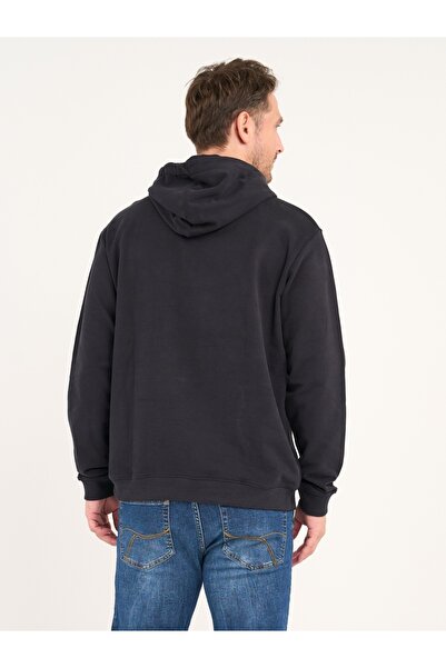 Timeout Men's sweatshirt with hood and print