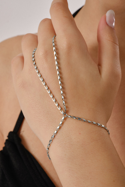 ByFlorya Jewelry Steel Parrot Shahmaran Bird Chain Shahmaran Bracelet