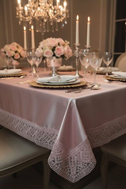 Çt Çeyizci Tekstil Βελούδινο Μονό Τραπεζομάντιλο 160x220cm |   Κορδόνια Βελούδινο Κάλυμμα Τραπεζαρίας 160x220cm Μονό Τραπέζι