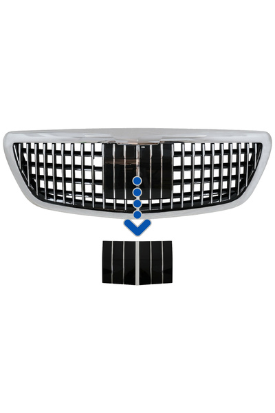 OEM Capac Distronic Grila Centrala compatibil cu Mercedes S-Class W222 X222 (...