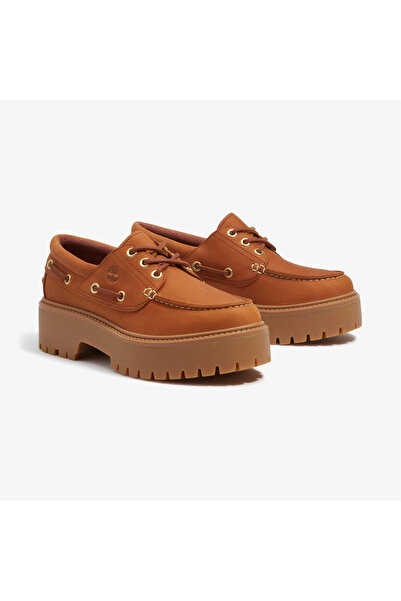 Timberland Stone Street Boat Shoe Women's Brown Casual Shoes Tb0A2Gvfem71